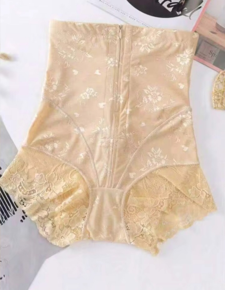 Women High Waist Tummy Control Lace Shapewear Shorts | Floral Body Shaper & Thigh Smoothing Panty